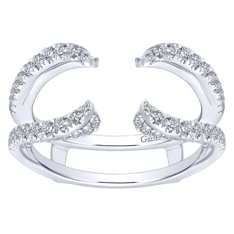 Anniversary Band 14k White Gold Diamond Jacket