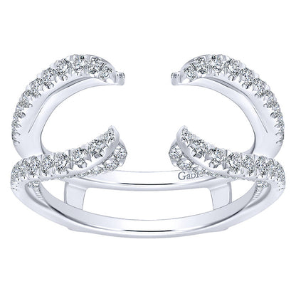 Anniversary Band 14k White Gold Diamond Jacket