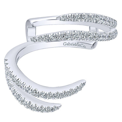 Anniversary Band 14k White Gold Diamond Jacket