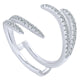 Anniversary Band 14k White Gold Diamond Jacket