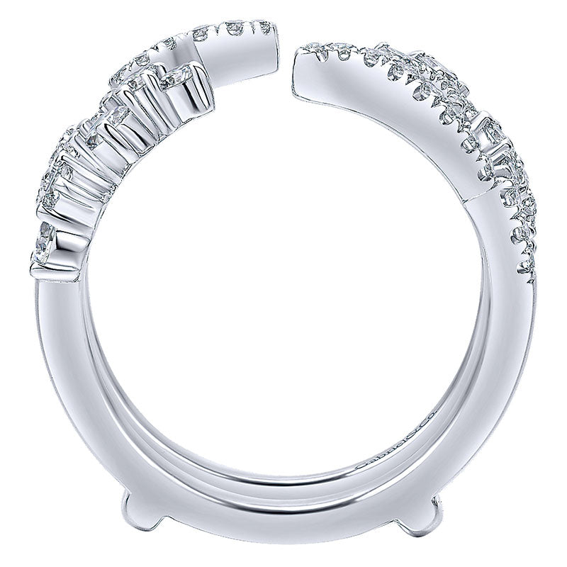 Anniversary Band 14k White Gold Diamond Jacket