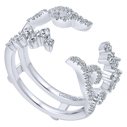 Anniversary Band 14k White Gold Diamond Jacket