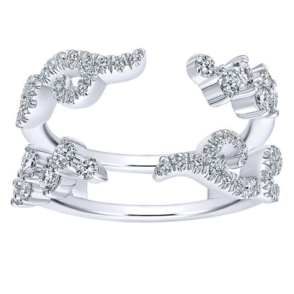 Anniversary Band 14k White Gold Diamond Jacket