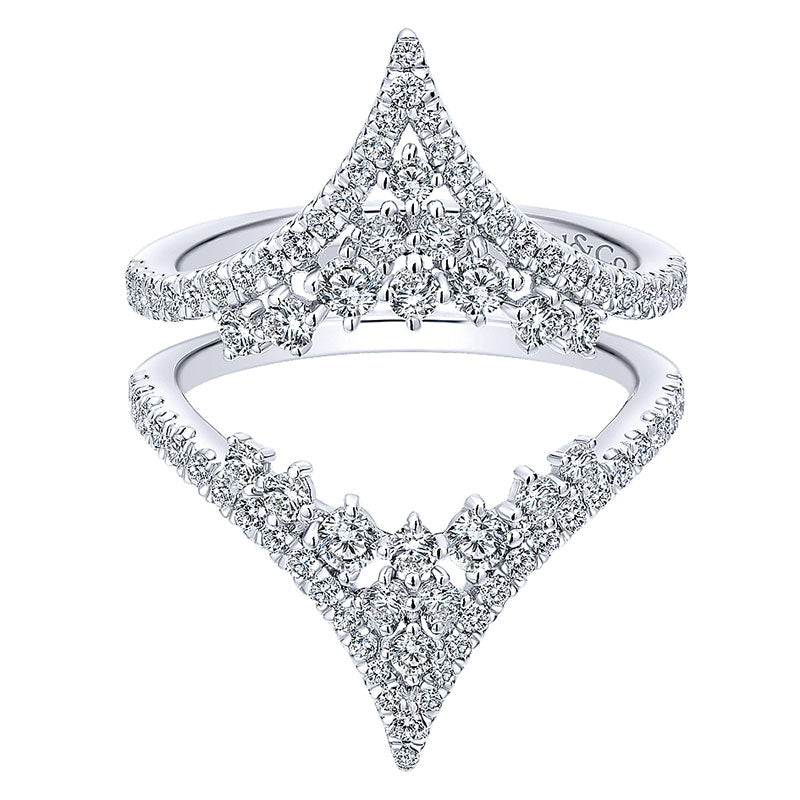 Anniversary Band 14k White Gold Diamond Jacket