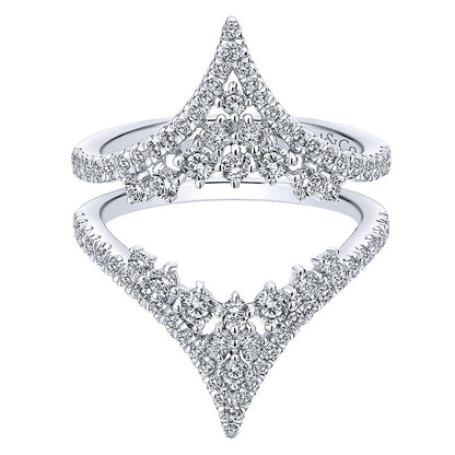 Anniversary Band 14k White Gold Diamond Jacket