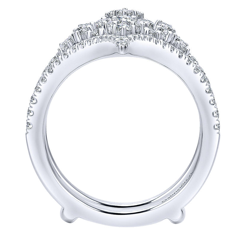 Anniversary Band 14k White Gold Diamond Jacket