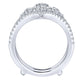 Anniversary Band 14k White Gold Diamond Jacket