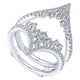 Anniversary Band 14k White Gold Diamond Jacket