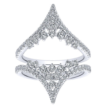 Anniversary Band 14k White Gold Diamond Jacket
