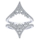 Anniversary Band 14k White Gold Diamond Jacket