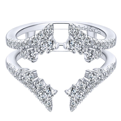 Anniversary Band 14k White Gold Diamond Jacket