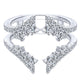 Anniversary Band 14k White Gold Diamond Jacket