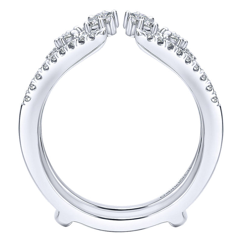 Anniversary Band 14k White Gold Diamond Jacket
