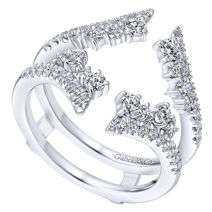 Anniversary Band 14k White Gold Diamond Jacket