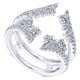 Anniversary Band 14k White Gold Diamond Jacket