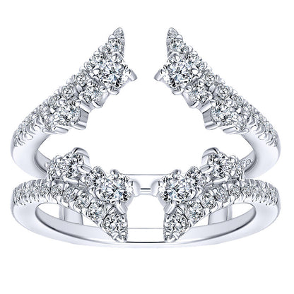 Anniversary Band 14k White Gold Diamond Jacket