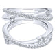 Anniversary Band 14k White Gold Diamond Jacket