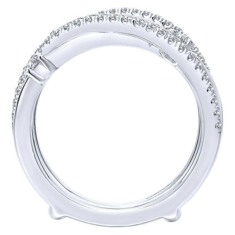 Anniversary Band 14k White Gold Diamond Jacket