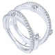 Anniversary Band 14k White Gold Diamond Jacket