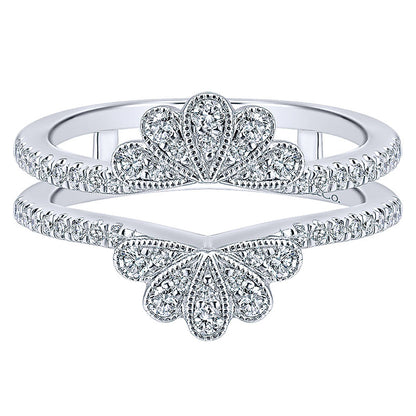Anniversary Band 14k White Gold Diamond Jacket