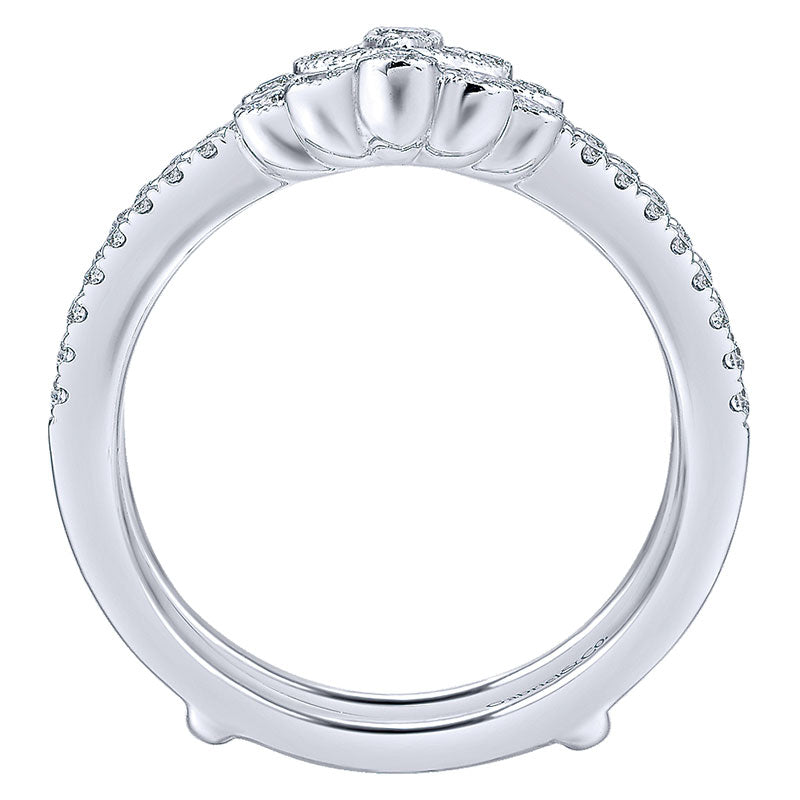 Anniversary Band 14k White Gold Diamond Jacket