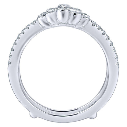 Anniversary Band 14k White Gold Diamond Jacket
