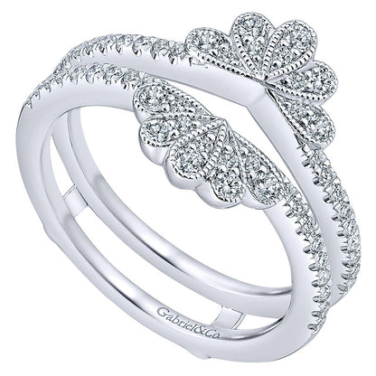 Anniversary Band 14k White Gold Diamond Jacket