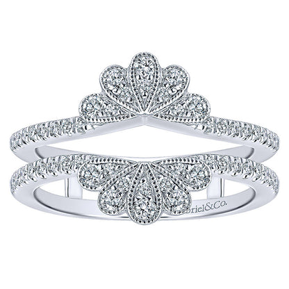 Anniversary Band 14k White Gold Diamond Jacket