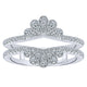 Anniversary Band 14k White Gold Diamond Jacket