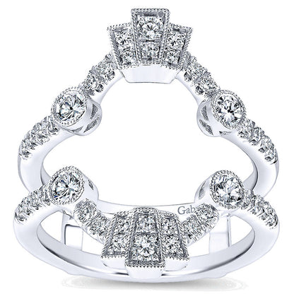 Anniversary Band 14k White Gold Diamond Jacket