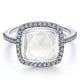 Ladies' Ring 14k White Gold Lusso Color Fashion