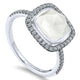 Ladies' Ring 14k White Gold Lusso Color Fashion