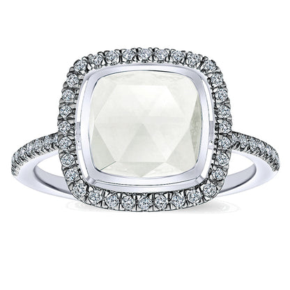Ladies' Ring 14k White Gold Lusso Color Fashion