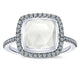 Ladies' Ring 14k White Gold Lusso Color Fashion