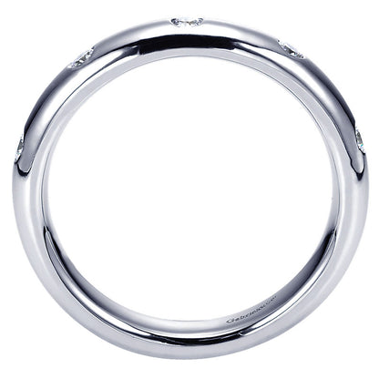 Anniversary Band 14k White Gold Diamond Stackable