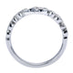 Anniversary Band 14k White Gold Diamond Stackable