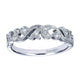 Anniversary Band 14k White Gold Diamond Stackable