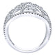 Ladies' Ring 14k White Gold Lusso Diamond Statement