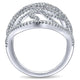 Ladies' Ring 14k White Gold Lusso Diamond Statement