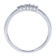 Anniversary Band 14k White Gold Diamond Straight