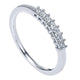 Anniversary Band 14k White Gold Diamond Straight