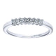 Anniversary Band 14k White Gold Diamond Straight