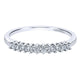 14K White Gold Diamond Straight 14K White Gold ANniversary Band AN11201W44Jj