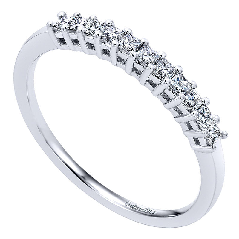 14K White Gold Diamond Straight 14K White Gold ANniversary Band AN11201W44Jj