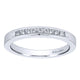 Anniversary Band 14k White Gold Diamond Straight
