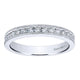 Anniversary Band 14k White Gold Diamond Straight