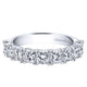 Anniversary Band 14k White Gold Diamond Straight