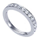 Anniversary Band 14k White Gold Diamond Straight