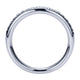 Anniversary Band 14k White Gold Diamond Straight