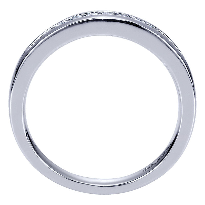 14K White Gold Diamond Straight 14K White Gold ANniversary Band AN5339W44Jj